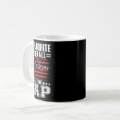 Mug Mon Joueur De Vente Préféré M'appelle Pap Drapeau (Devant gauche)