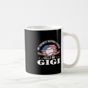 Mug Mon joueur préféré vend me appelle Gigi Drapeau de