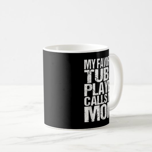 Mug Mon Joueur Tuba préféré m'appelle Maman Marching B (Devant droit)