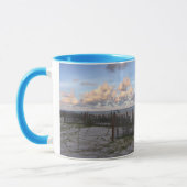 Mug Mon joyeux endroit SGI bleu poignée (Gauche)