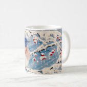Mug Mon joyeux petit oiseau bleu (Devant droit)