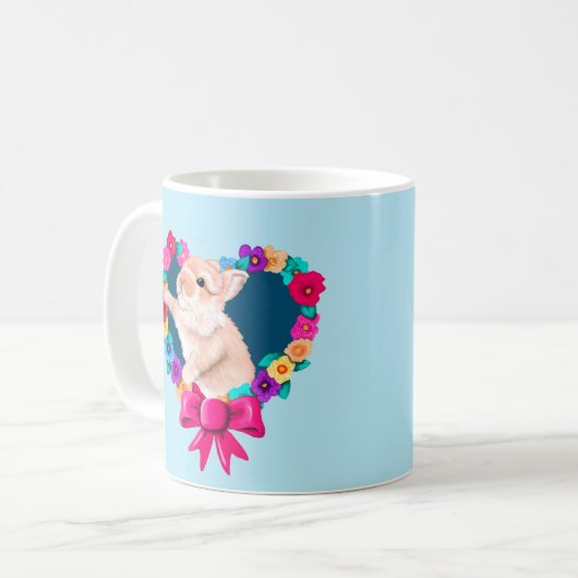Mug Mon lapin Valentine (Devant gauche)