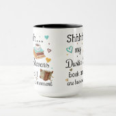 Mug Mon livre Dustin Stevens et moi avons un moment (Centre)