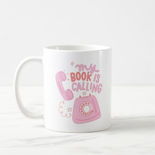 Mug Mon livre m'appelle (Gauche)