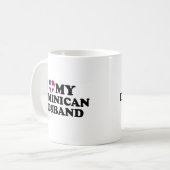 Mug Mon mari dominicain (Devant gauche)