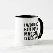 Mug Mon Mascara est concepteur (Devant droit)