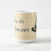 Mug Mon Mastiff Tibétain A Mangé Mes Devoirs (Centre)