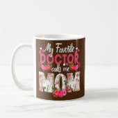 Mug Mon médecin préféré appelle-moi maman Joyeuse fête (Gauche)