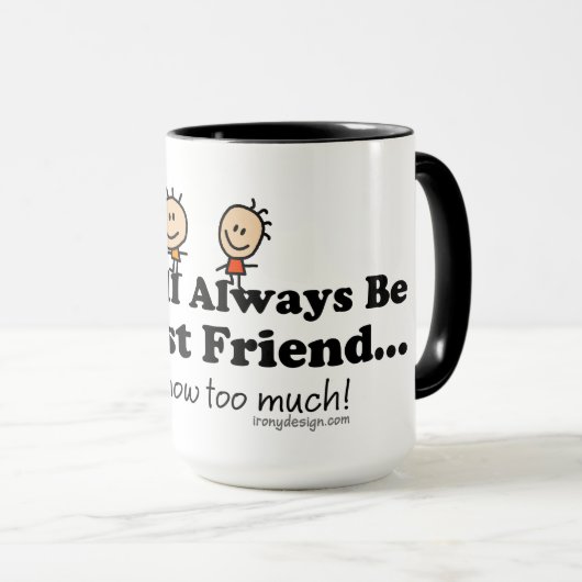 Mug Mon meilleur ami (Devant droit)