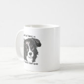 Mug Mon meilleur ami est un berger anglais noir et (Devant gauche)