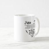 Mug Mon meilleur ami ma chemise âme (Devant droit)