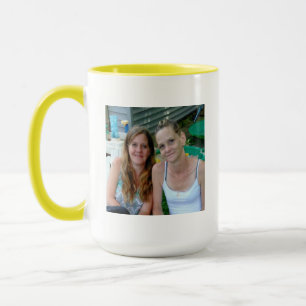 Mug Mon meilleur ami, ma soeur, photo personnalisée