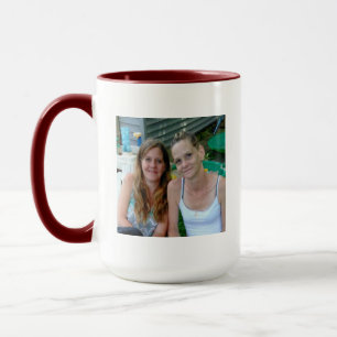 Mug Mon meilleur ami, ma soeur, photo personnalisée