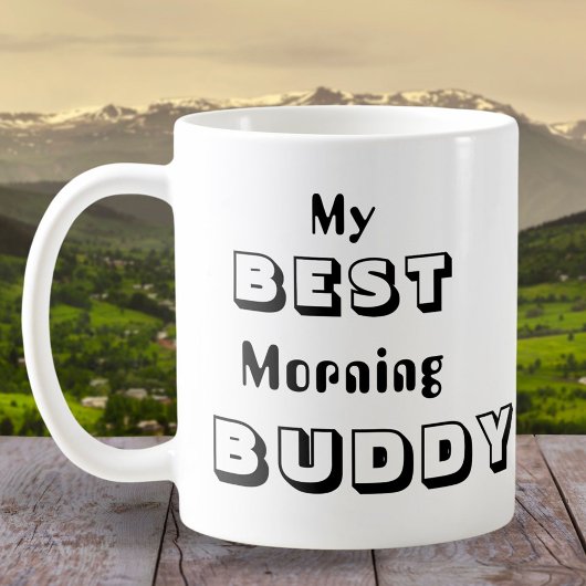 Mug Mon meilleur compagnon du matin