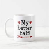 Mug Mon meilleur demi (Gauche)