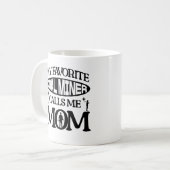 Mug Mon Miner Favori Du Charbon M'Appelle Maman Fier P (Devant gauche)