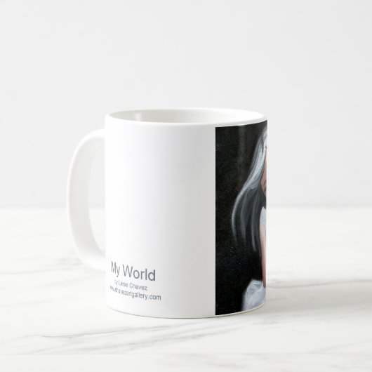 Mug Mon monde (Devant gauche)