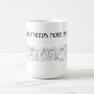 Mug Mon monde a besoin de plus de Pekingese