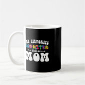 Mug Mon Monstre Favori M'Appelle Maman Amusante Mère H (Gauche)