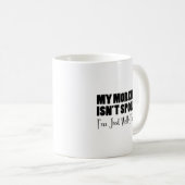 Mug Mon Morkie est non corrompu moi suis simplement (Devant droit)