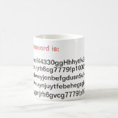 Mug Mon mot de passe de WiFi est long (Centre)
