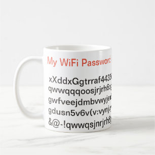 Mug Mon mot de passe de WiFi est long