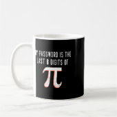 Mug Mon Mot Est Le Dernier 8 Chiffres De Pi Math Pi Da (Gauche)