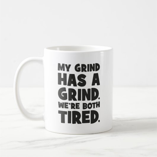 Mug Mon moulin a un terrain, nous sommes tous les deux (Gauche)