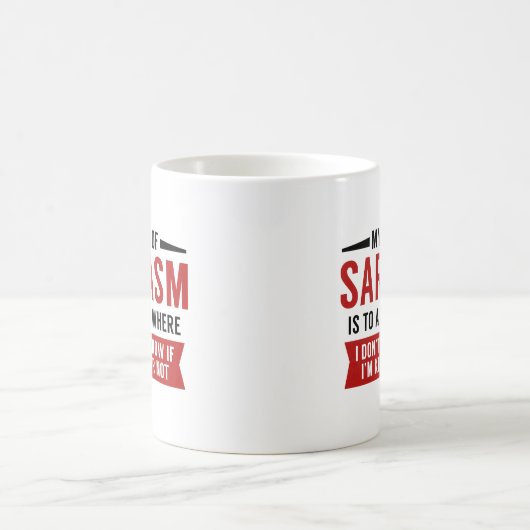 Mug Mon Niveau De Sarcasme (Centre)