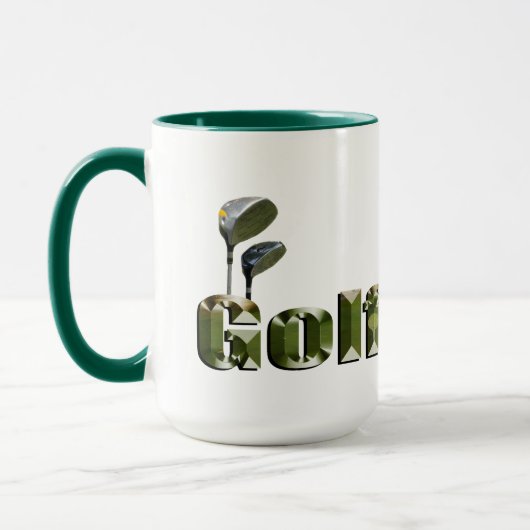 Mug Mon Nom Est Golf Et Mes Mates Sont Clubs, (Gauche)