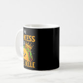 Mug Mon Nom Princesse Est Taco Belle - Funny Pun Cinco (Devant gauche)