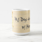 Mug Mon Norfolk Terrier A Mangé Mes Devoirs (Centre)