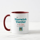 Mug Mon Norwich Terrier est tout cela ! (Gauche)