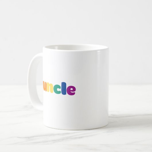 Mug Mon oncle. (Devant gauche)