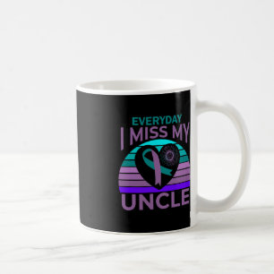 Mug Mon Oncle Coeur Tournesol Suicide Sensibilisation