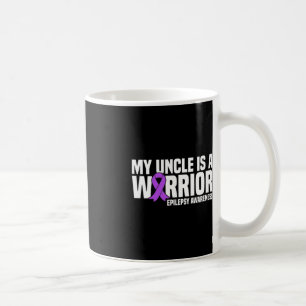 Mug Mon oncle est un guerrier Purple Ribbon Epilepsie