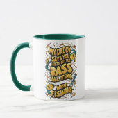 Mug Mon papa dit que c'est toi la petite basse (Gauche)