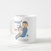 Mug Mon Papa Est La Meilleure Fête des pères Mignonne (Devant gauche)
