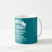 Mug Mon papa - mon HÉROS (Devant droit)