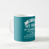 Mug Mon papa - mon HÉROS (Devant gauche)