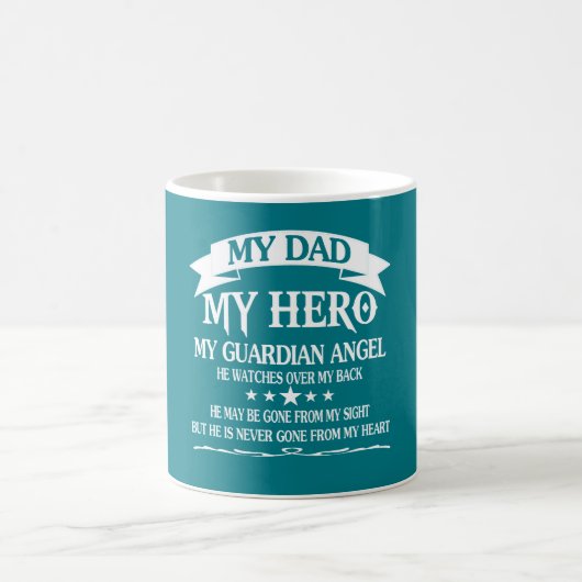 Mug Mon papa - mon HÉROS (Centre)