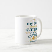 Mug Mon passé n'annule pas son plan Vérité biblique (Devant droit)