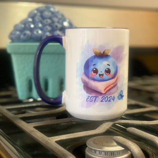 Mug Mon Patch Blueberry est en train de grandir Nouvel