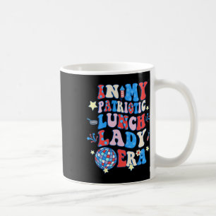 Mug Mon Patriotique Déjeuner Lady Era Joyeux 4 juillet