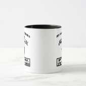 Mug Mon patron pense que je suis une grosse pointure,  (Centre)