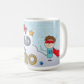 Mug Mon père, mon héros (Devant droit)