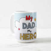 Mug Mon père, mon héros (Devant gauche)