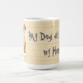 Mug Mon Petit Brabancon a mangé mes devoirs (Centre)