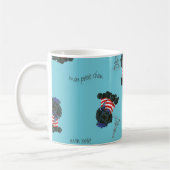 Mug Mon Petit Chou Chou Chou Chiot noir (Gauche)