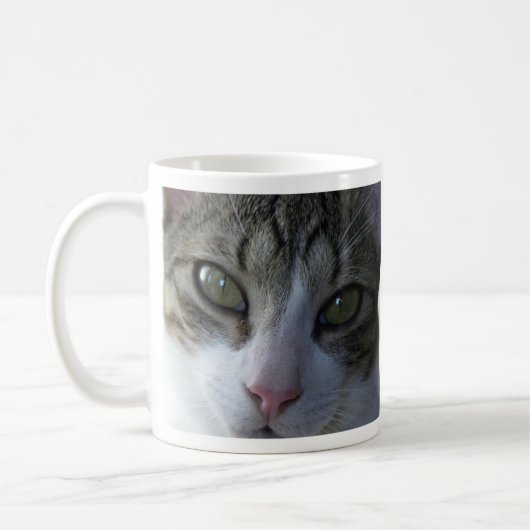 Mug Mon Petit-Enfant Est Un Chat ? (Gauche)